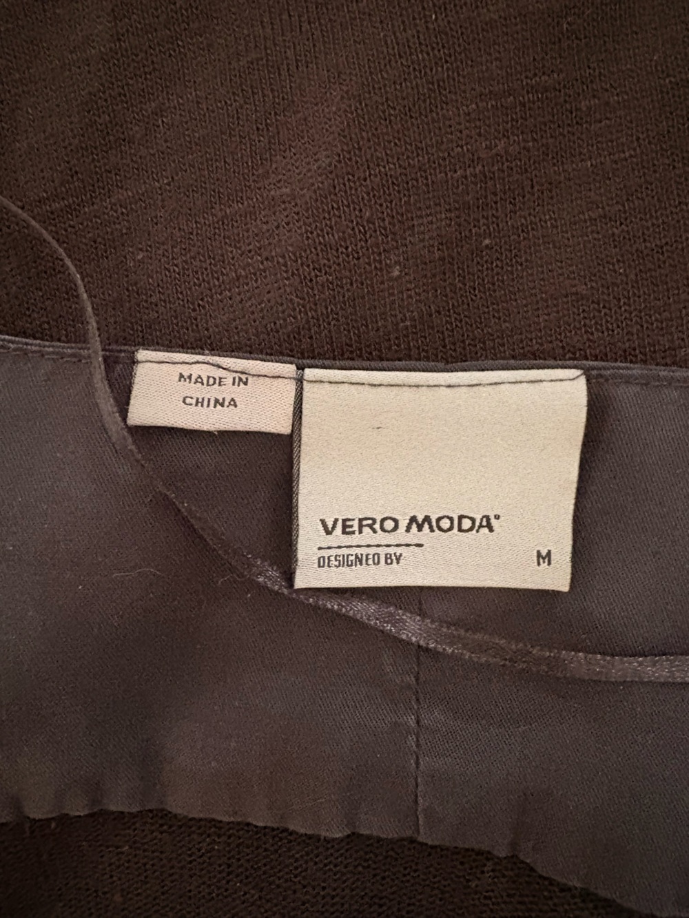 Vero Moda Black Open-Front Lightweight Duster - Picture 8 of 9